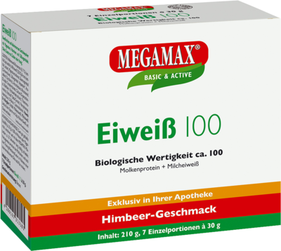 EIWEISS 100 Himbeer Megamax Pulver