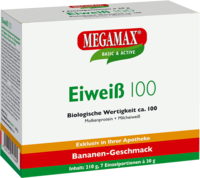 EIWEISS 100 Banane Megamax Pulver