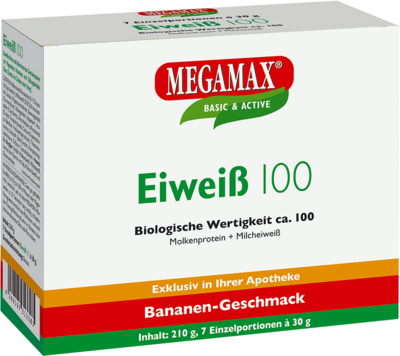 EIWEISS 100 Banane Megamax Pulver