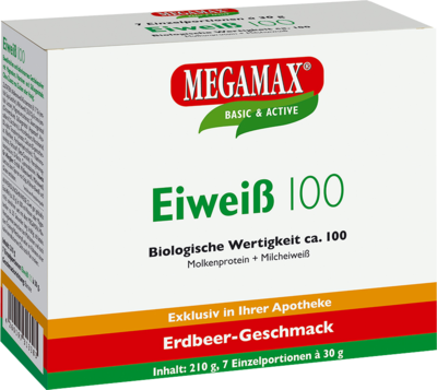 EIWEISS 100 Erdbeer Megamax Pulver