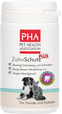 PHA ZahnSchutz Plus Pulver f.Hunde/Katzen