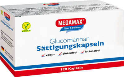 MEGAMAX Sättigungskapseln Glucomannan