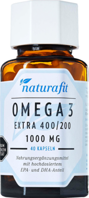 NATURAFIT Omega-3 extra 400/200 Kapseln