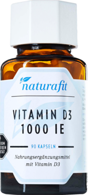 NATURAFIT Vitamin D3 1000 I.E. Kapseln