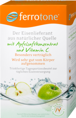 FERROTONE Eisen m.Apfelkonzentrat u.Vitamin C Btl.