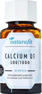 NATURAFIT Calcium D3 500/1000 Kapseln