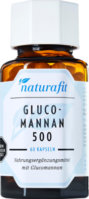 NATURAFIT Glucomannan 500 Kapseln