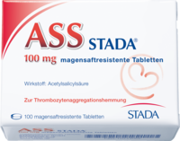 ASS STADA 100 mg magensaftresistente Tabletten