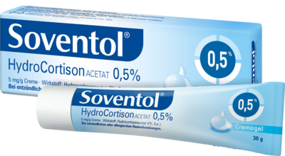 SOVENTOL Hydrocortisonacetat 0,5% Creme