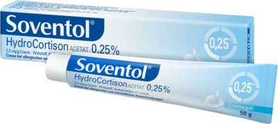 SOVENTOL Hydrocortisonacetat 0,25% Creme
