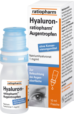 HYALURON-RATIOPHARM Augentropfen