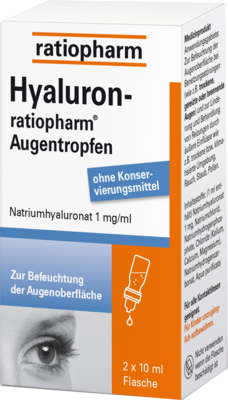 HYALURON-RATIOPHARM Augentropfen