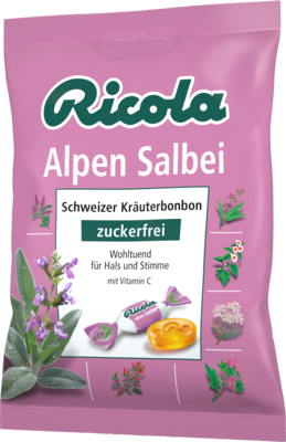 RICOLA o.Z.Beutel Salbei Alpen Salbei Bonbons