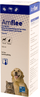 AMFLEE 2,5 mg/ml Spray Lösung f.Hunde/Katzen