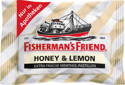 FISHERMANS FRIEND Honey & Lemon ohne Zucker Pasti.