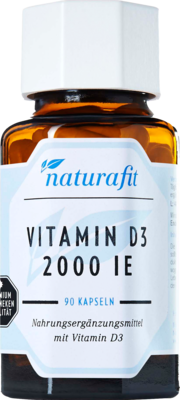 NATURAFIT Vitamin D3 2000 I.E. Kapseln