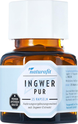 NATURAFIT Ingwer Pur Kapseln