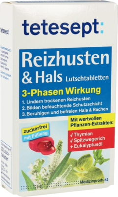 TETESEPT Reizhusten & Hals Lutschtabletten