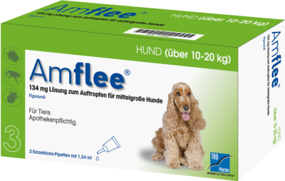 AMFLEE 134 mg Spot-on Lsg.f.mittelgr.Hunde 10-20kg