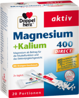 DOPPELHERZ Magnesium+Kalium DIRECT Portionsbeutel