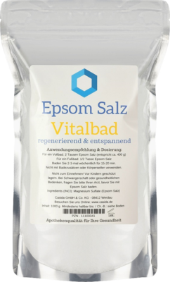EPSOM Salz Vitalbad