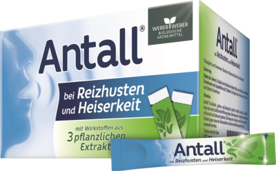 ANTALL bei Reizhusten und Heiserkeit Liquidsticks
