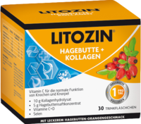 LITOZIN Hagebutte+Kollagen Trinkfläschchen