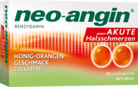 NEO-ANGIN Benzydamin akute Halsschmerz.Honig-Oran.