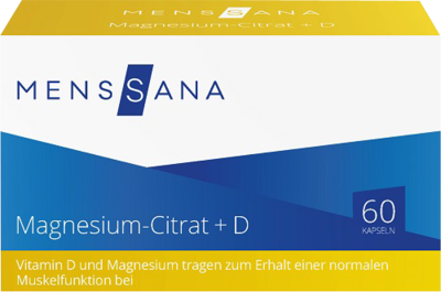 MAGNESIUMCITRAT+D MensSana Kapseln