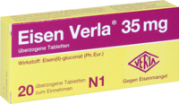 EISEN VERLA 35 mg überzogene Tabletten