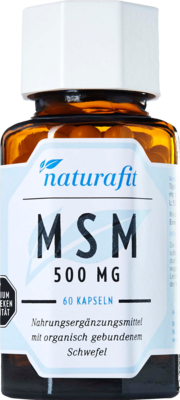 NATURAFIT MSM 500 mg Kapseln