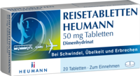 REISETABLETTEN Heumann 50 mg Tabletten