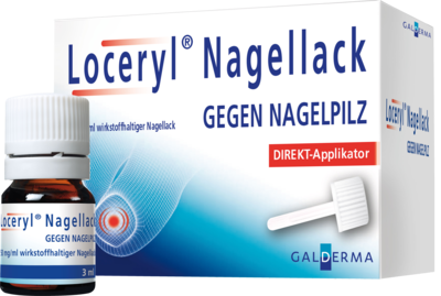 LOCERYL Nagellack gegen Nagelpilz DIREKT-Applikat.