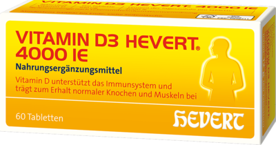 VITAMIN D3 HEVERT 4000 I.E. Tabletten