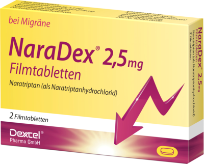 NARADEX 2,5 mg Filmtabletten