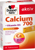 DOPPELHERZ Calcium 700+Vitamin D3 Tabletten