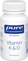 PURE ENCAPSULATIONS Vitamin K & D Kapseln