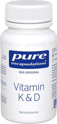 PURE ENCAPSULATIONS Vitamin K & D Kapseln