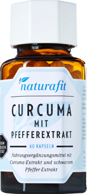 NATURAFIT Curcuma mit Pfeffer Kapseln