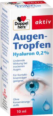 DOPPELHERZ Augen-Tropfen Hyaluron 0,2%