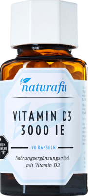 NATURAFIT Vitamin D3 3000 I.E. Kapseln