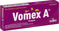 VOMEX A Dragees 50 mg überzogene Tabletten