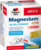 DOPPELHERZ Magnesium+B Vitamine DIRECT Pellets
