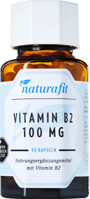 NATURAFIT Vitamin B2 100 mg Kapseln