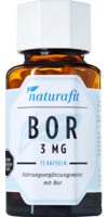 NATURAFIT Bor 3 mg Kapseln