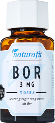 NATURAFIT Bor 3 mg Kapseln
