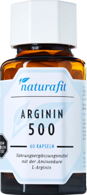 NATURAFIT Arginin 500 Kapseln