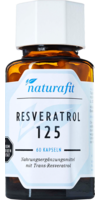 NATURAFIT Resveratrol 125 Kapseln