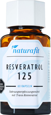 NATURAFIT Resveratrol 125 Kapseln