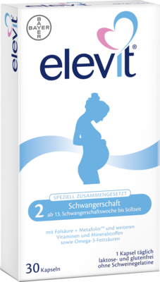 ELEVIT 2 Schwangerschaft Weichkapseln